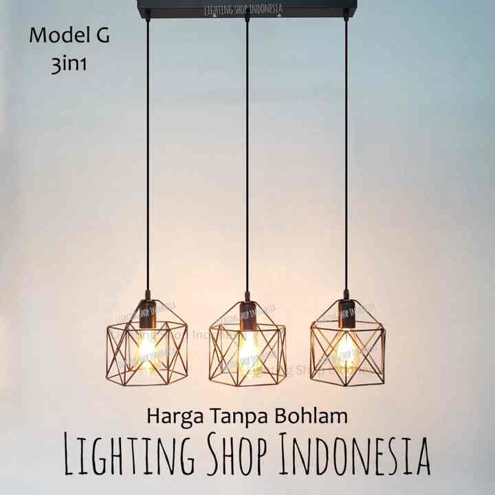 Lampu gantung 3in1