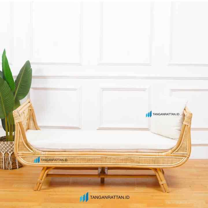 Kursi Rotan Panjang - 3 Seater