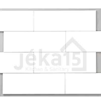 Keramik Dinding Putih/Hitam