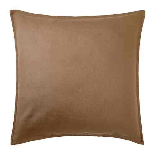 DYTÅG Sarung bantal kursi, krem tua, 65x65 cm
