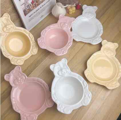 BEAR BOWL & PLATE