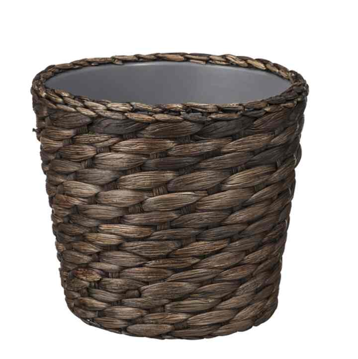 DRUVFLÄDER Pot tanaman, eceng gondok/abu-abu, 12 cm