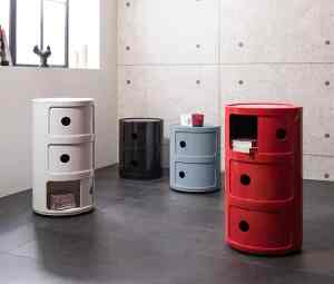 プラスチック収納 ３段タイプ