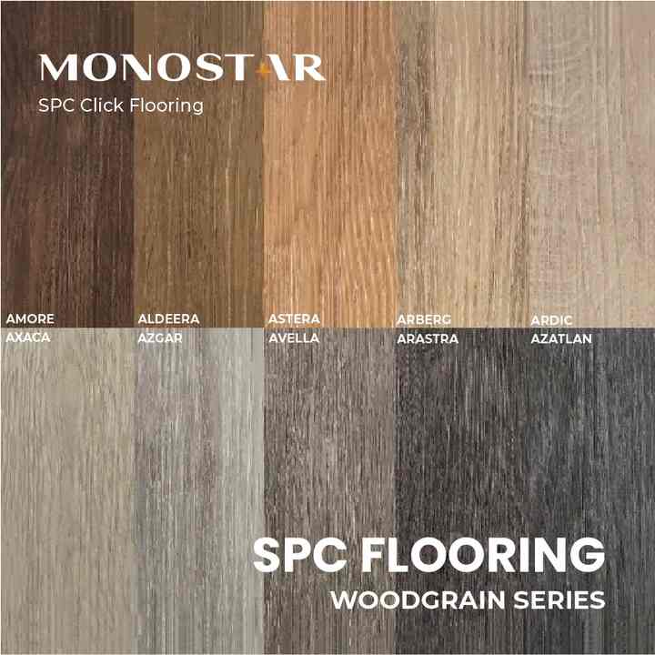  Lantai SPC Klik Woodgrain Series