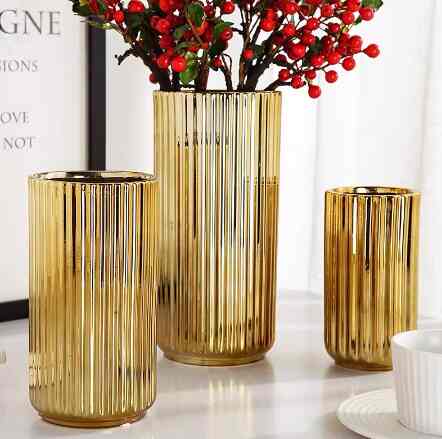 Vas Bunga Gold luxury