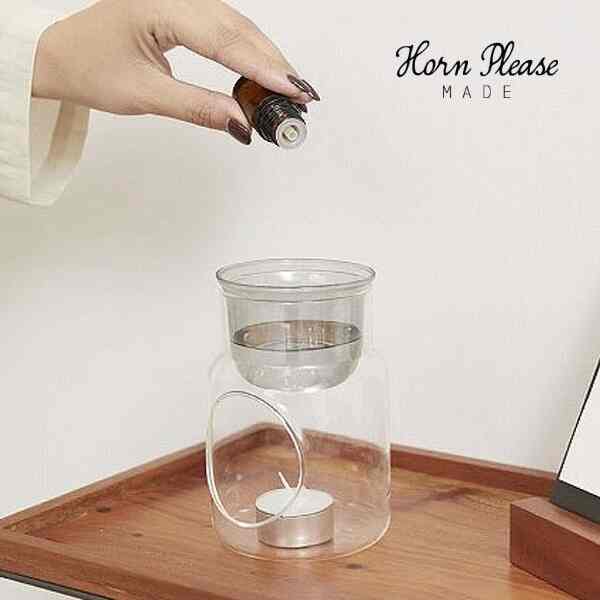 アロマポット カラーガラス