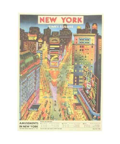 ラッピングペーパー タイムズスクエア