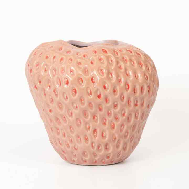 ストロベリーフラワーベース ピンク［4サイズ］