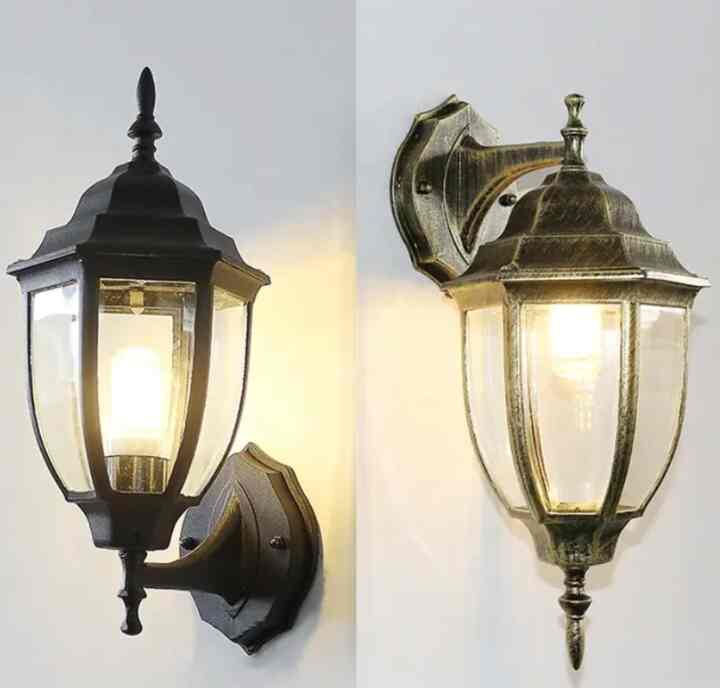COD Lampu Dinding Outdoor Model Klasik Vintage