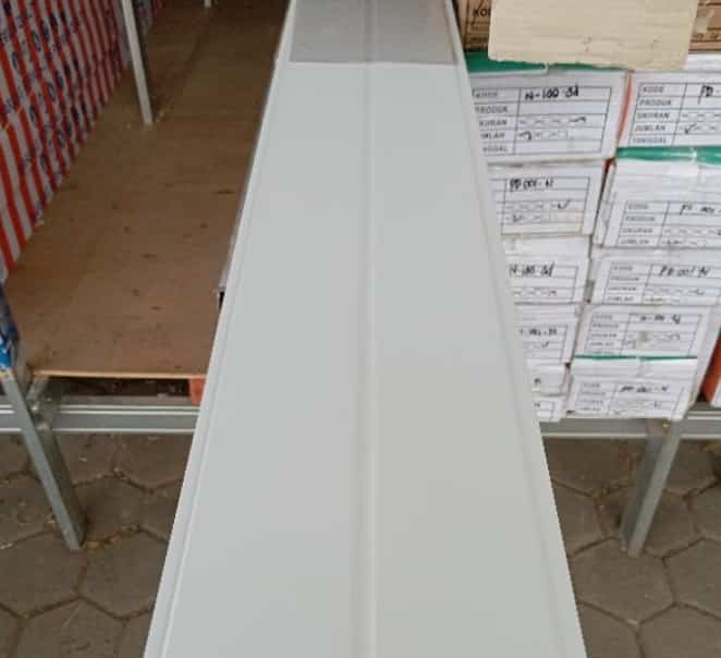 Plafon Pvc Putih Nat Doff Classic Pro