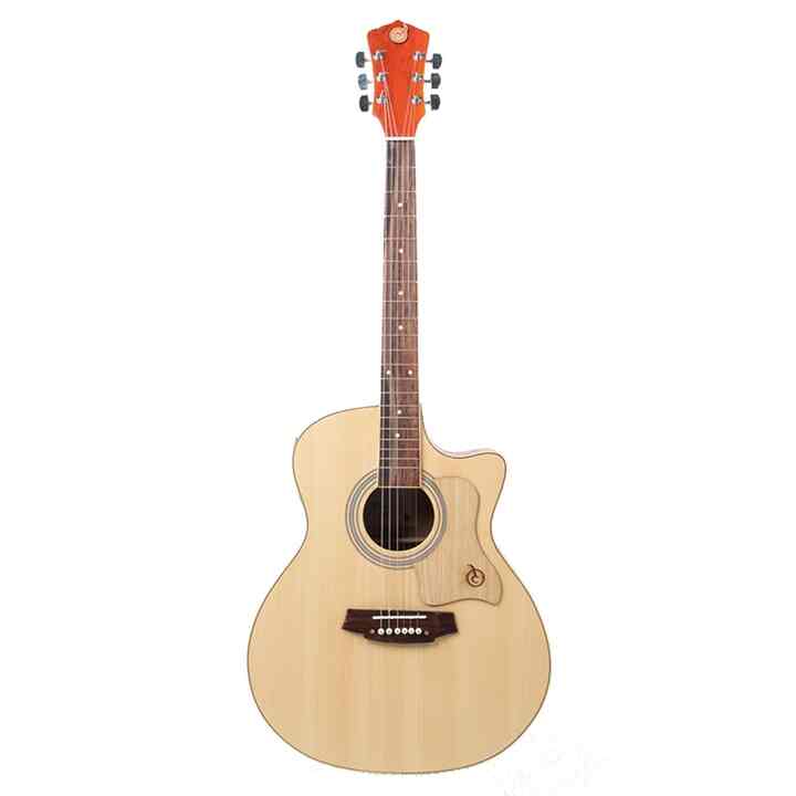 Gitar Akustik Elektrik Mandalika De Ticco Series DTS-01TY-NT Tuner LC