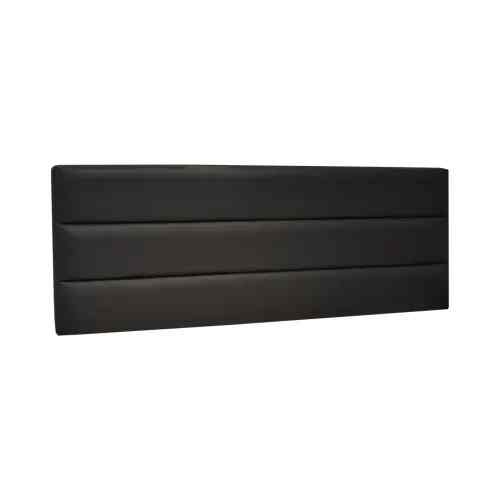 180x200 cm Leon Headboard Tempat Tidur Hitam