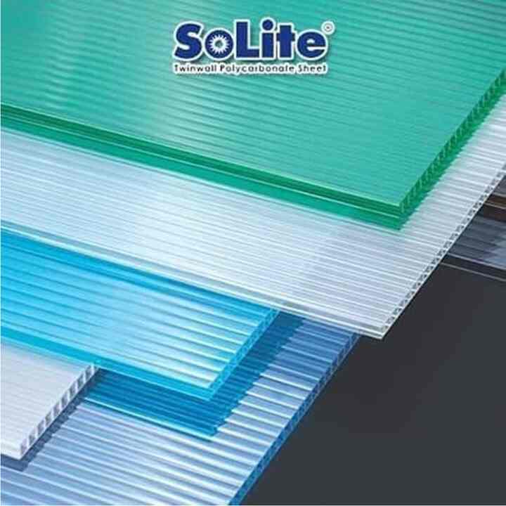 Polycarbonate 4mm (ukuran 2.10 x 11.8m)