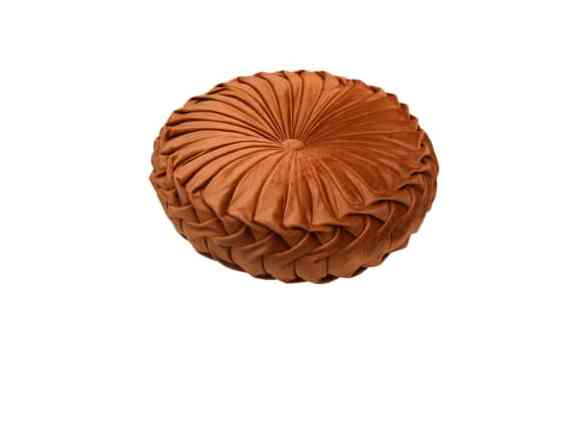 Bantal Sofa 40 Cm Summer Retreat Bulat - Oranye