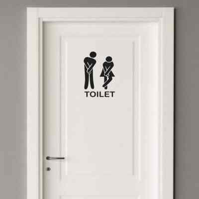 Toilet Cutting Sticker