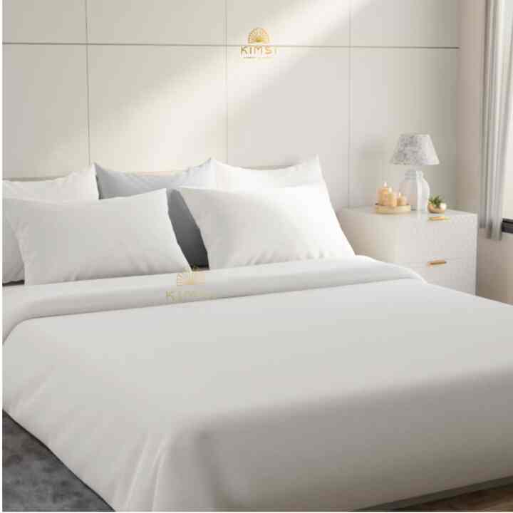Sprei set Hotel Putih Polos