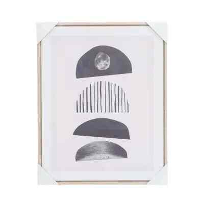 Hiasan Dinding Kanvas Print Half Moon Xc13