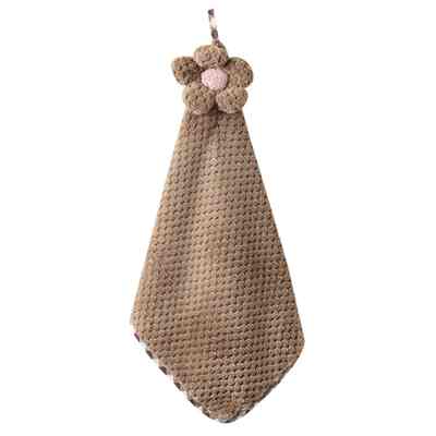 Kain lap microfiber bunga