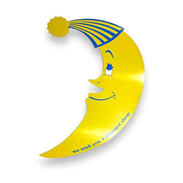 モーテルドアサイン（ムーンシェイプ）