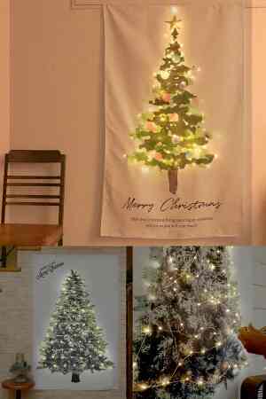 クリスマスツリー タペストリー