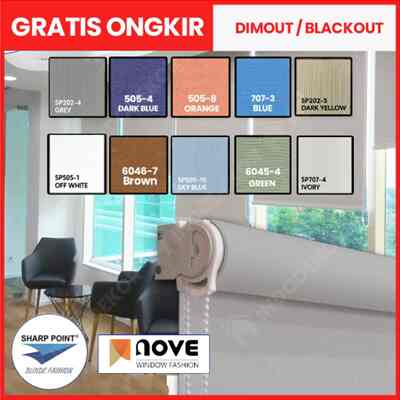Roller Blind Dimout Blackout