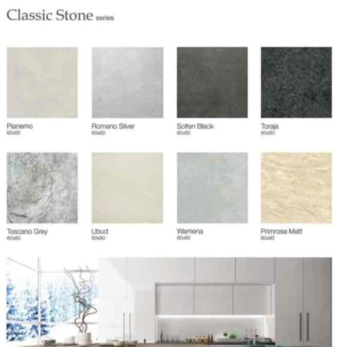 GRANITE TILE/DINDING/MEJA SANDIMAS WAMENA 60X60 1.44M