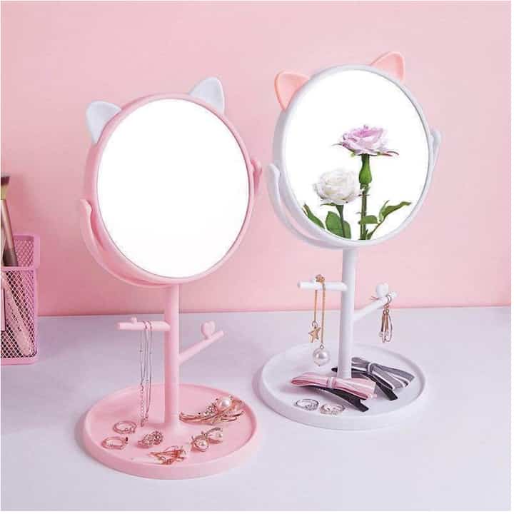 Cermin Motif Telinga Kucing Panda