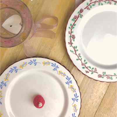 MISTLETOE piring bunga