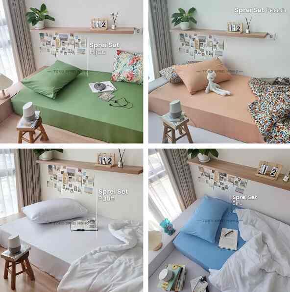 Sprei Set Microtex Seri - Ukr 90, 100, 120 x 200