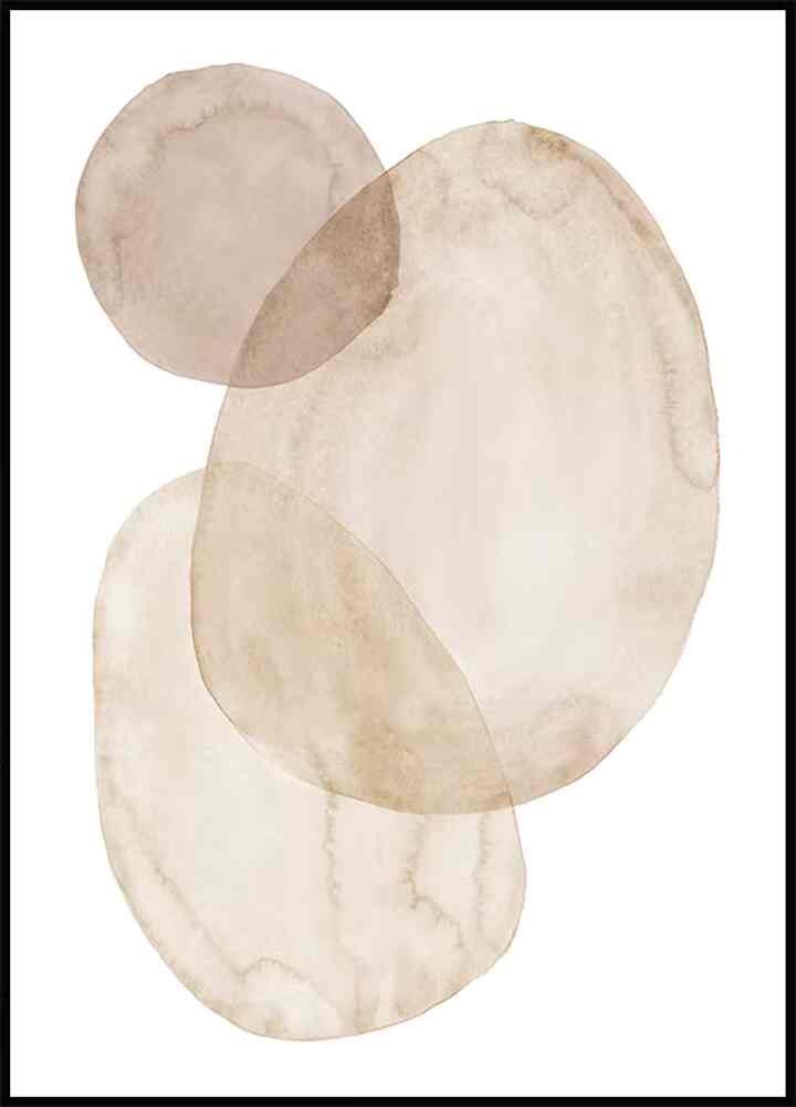 Abstract Serenity No2 Poster アートポスター