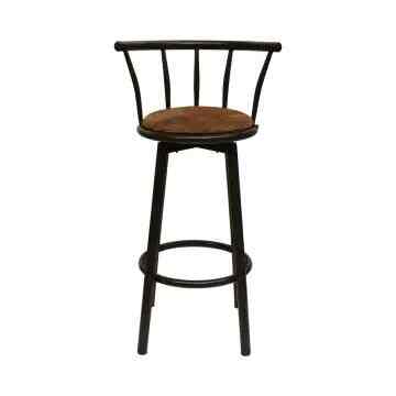 Neo Mocha Kursi Bar H65 - Cokelat Tua