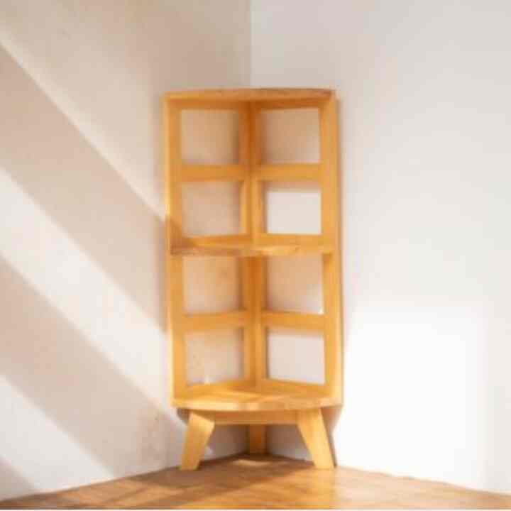Rak Sudut Pine Wood