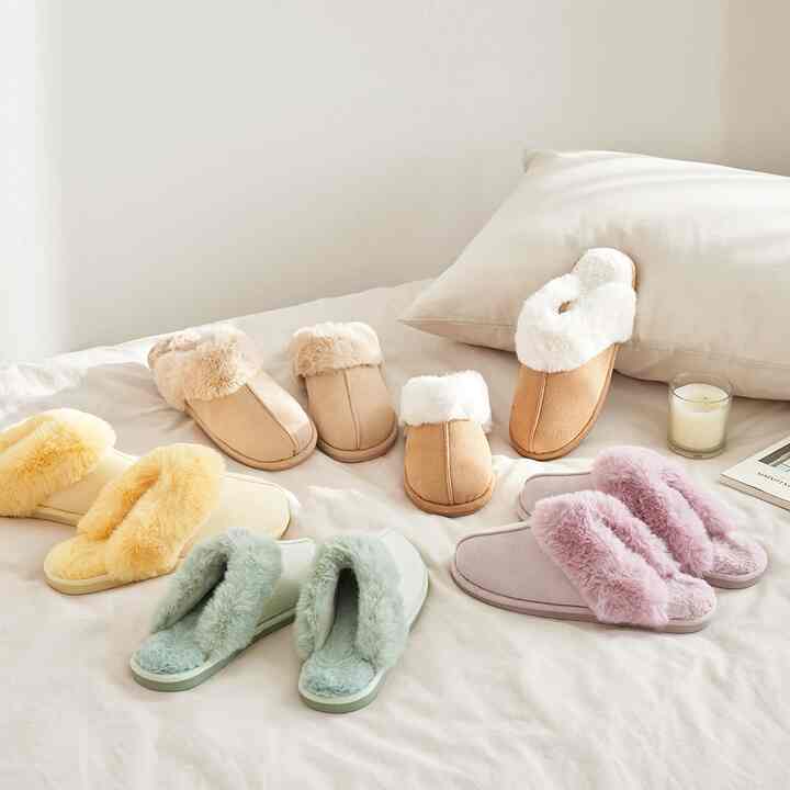 メルボルンムートンスリッパ