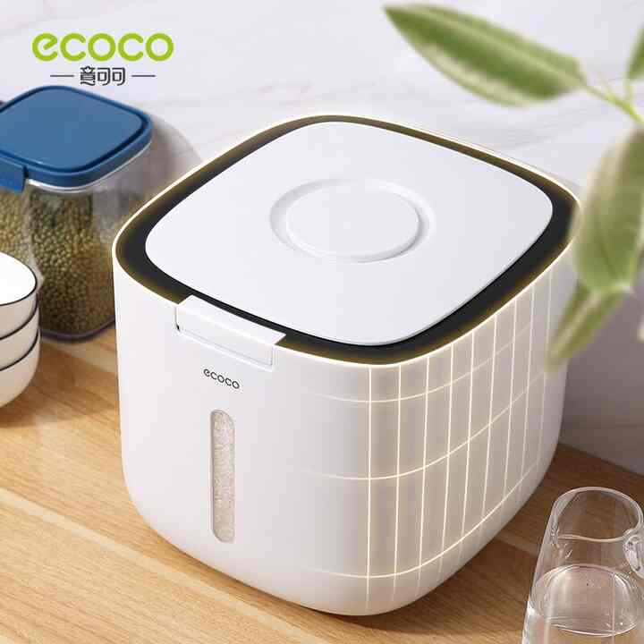 Ecoco Automatic Opening Rice Bucket 5L