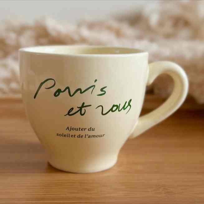 Paris et vous マグカップ