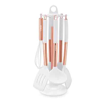 6 in 1 Spatula Set With Storage Rack