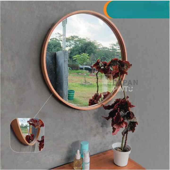 Cermin Bulat Diameter 50cm