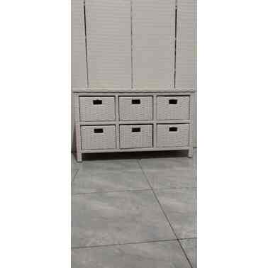 Lemari Rotan Sintetis 6 Laci