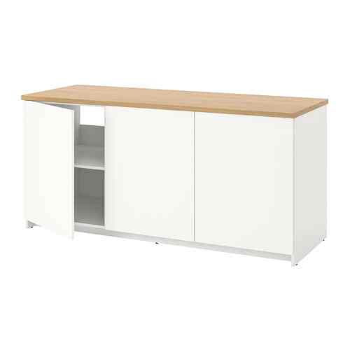 Knoxhult, Meja Kabinet 180 x 85 cm, Putih