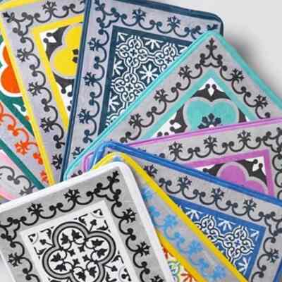 Keset WC Motif Tegel