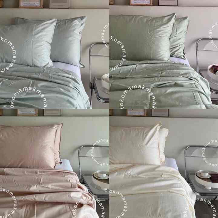 Katun Jepang Polos, Sprei Set 180x200