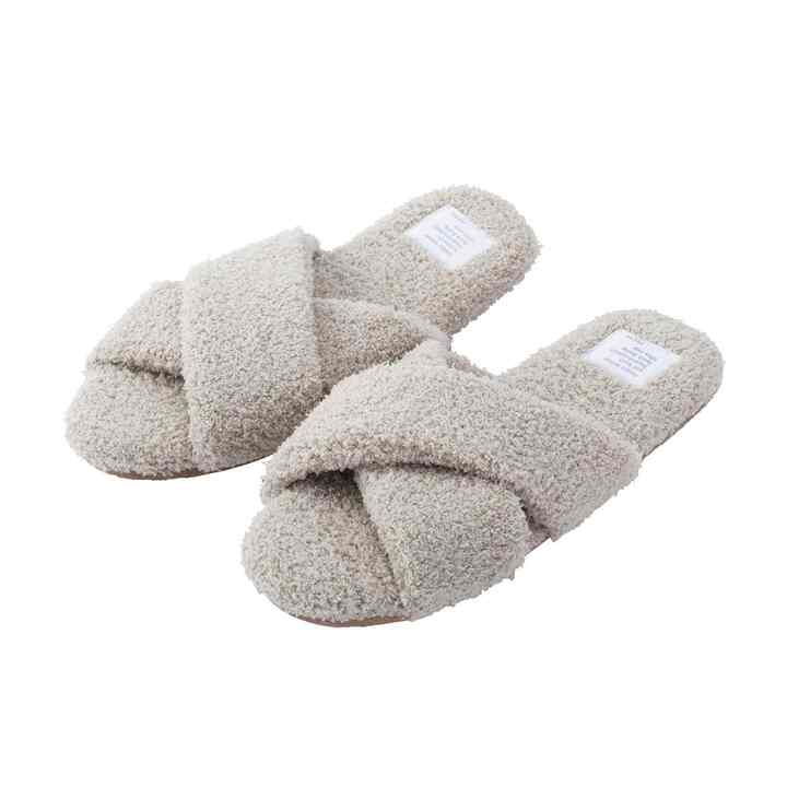 b2c パイルクロス スリッパ［3色］