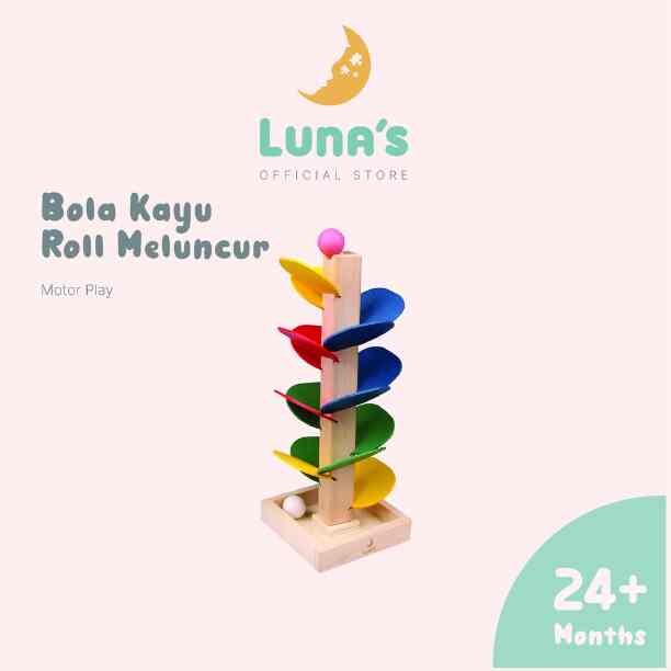 Luna's Ball Drop Mainan Edukasi Montessori Anak