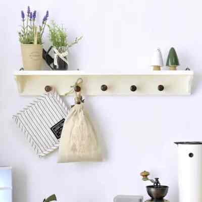 Rak gantung maple stiry white ivory