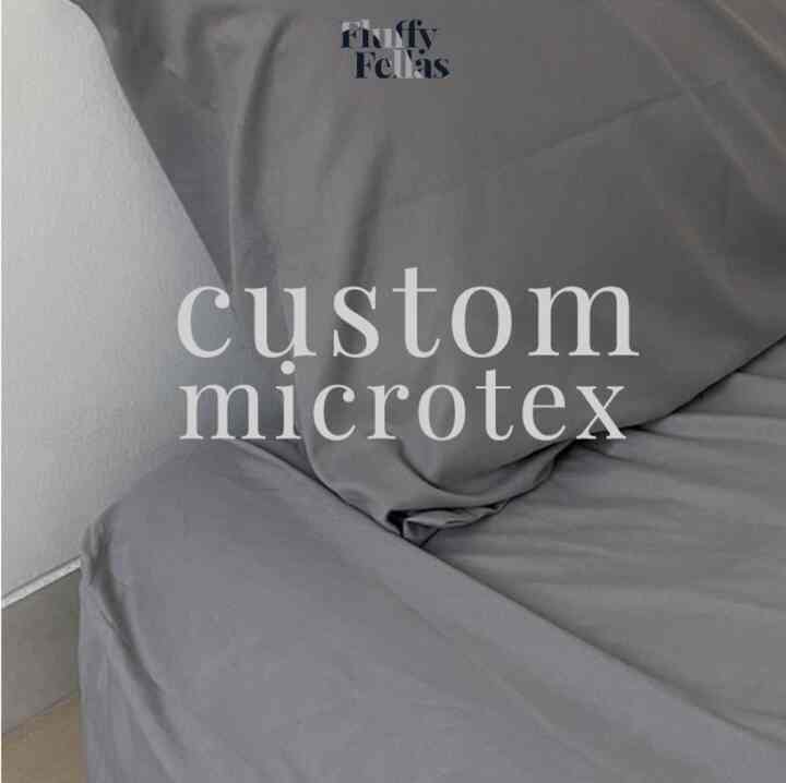 Sprei Polos Custom Microtex Halus Aesthetic Korea