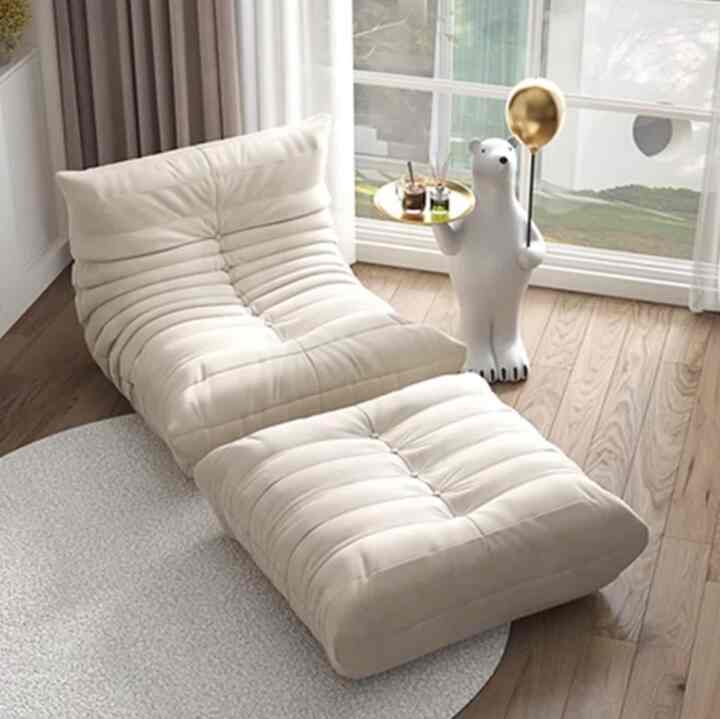 Lohrman 31.49" Wide Chenille Standard Recliner with Ottoman