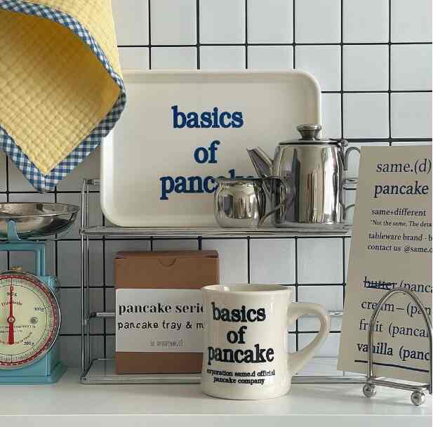 KEKI Breakfast Typography Ceramic Mug