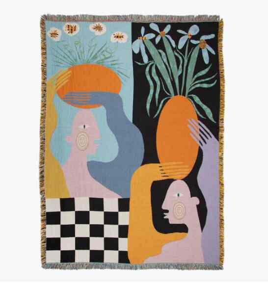 MORETTI Throw ブランケット