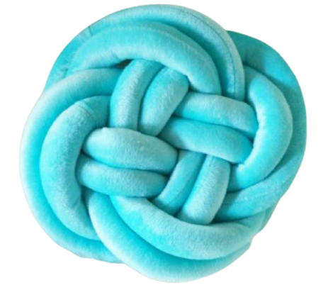 Celtic cushion knot pillow