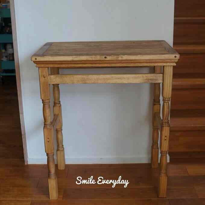 天然木 サイドテーブル